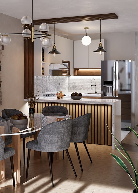 Residencial arboleada