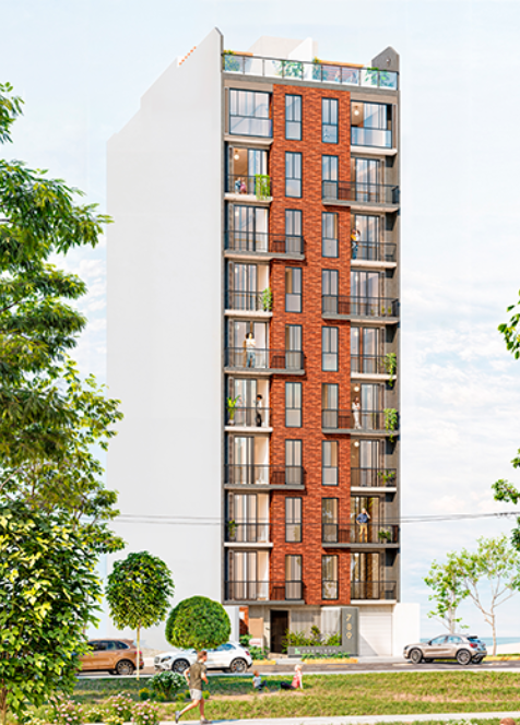 Residencial arboleada