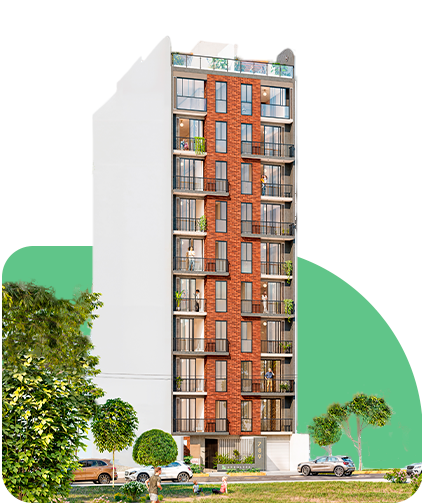 Residencial arboleada